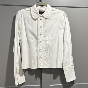 J. Crew White Dress Shirt Classic Tailored Fit